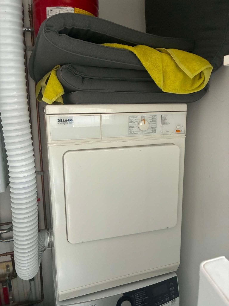 miele droogkast, Electroménager, Sèche-linge, Évacuation d'air, Chargeur frontal, Enlèvement, Utilisé