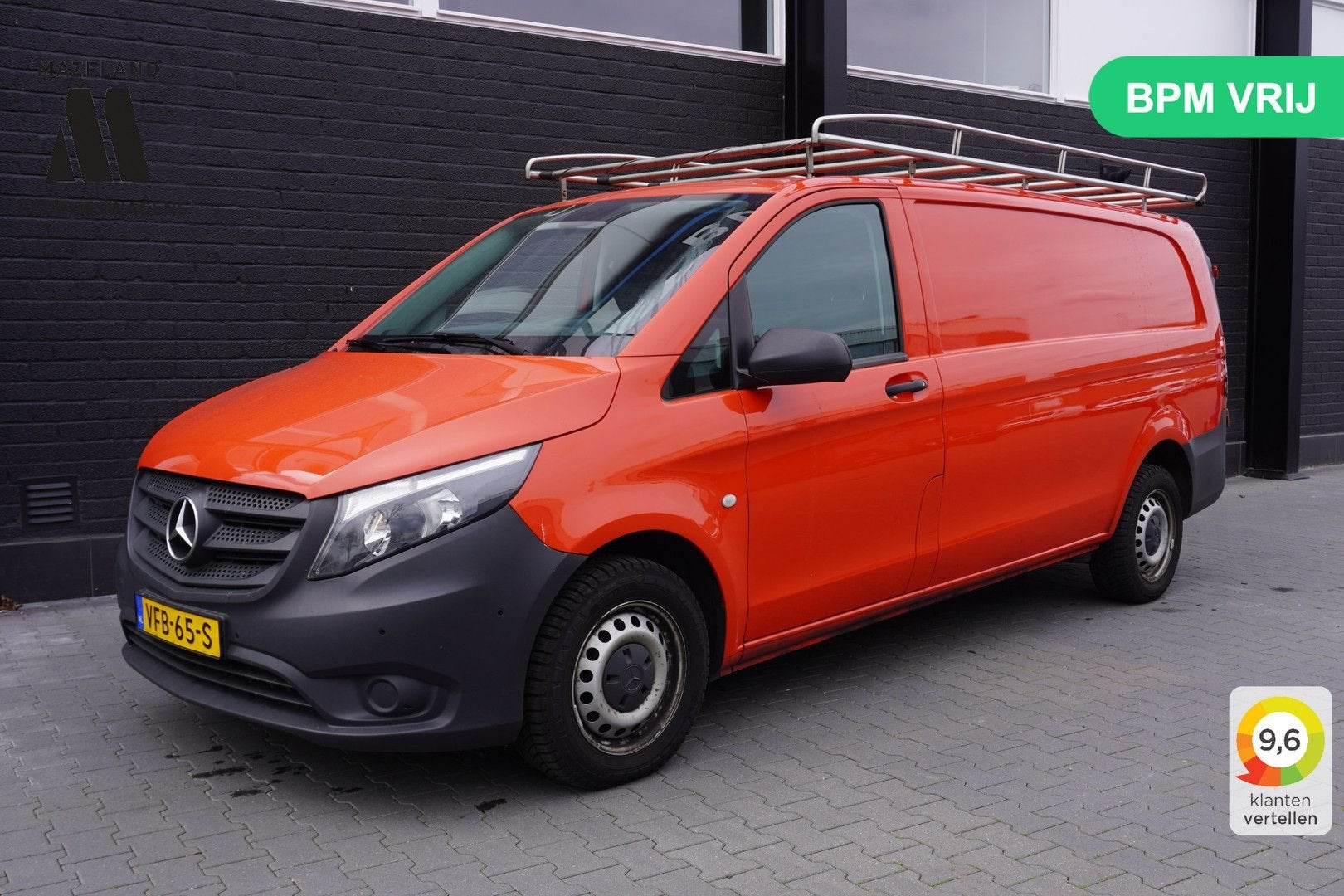 Mercedes-Benz Vito 114 CDI XL EURO 6 - A/C Climate - Cruise, Auto's, Mercedes-Benz, Bedrijf, Onderhoudsboekje, Parkeersensor