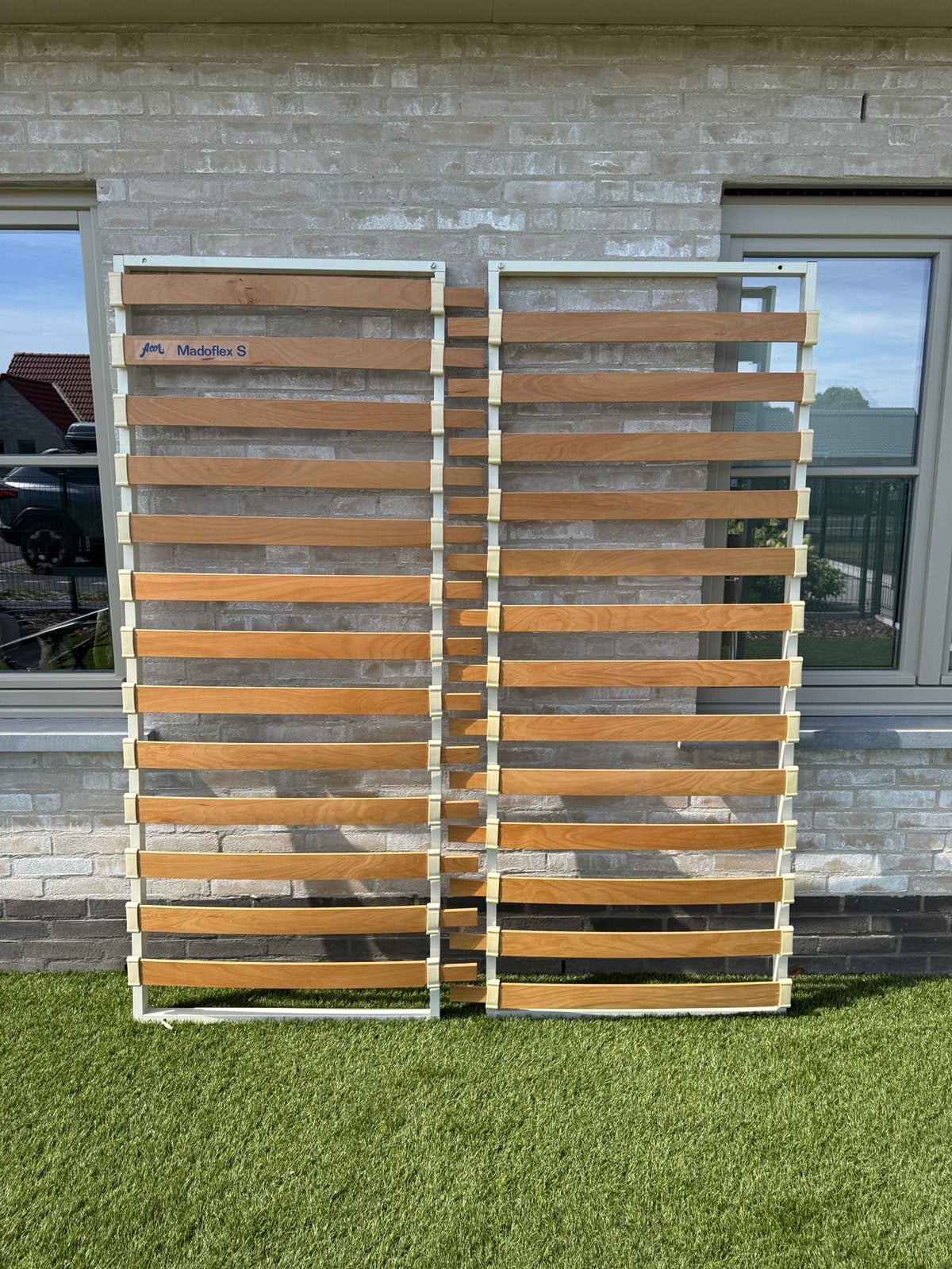 Verstelbare lattenbodem, Huis en Inrichting, Slaapkamer | Matrassen en Bedbodems, Ophalen, Gebruikt, Tweepersoons, Overige maten