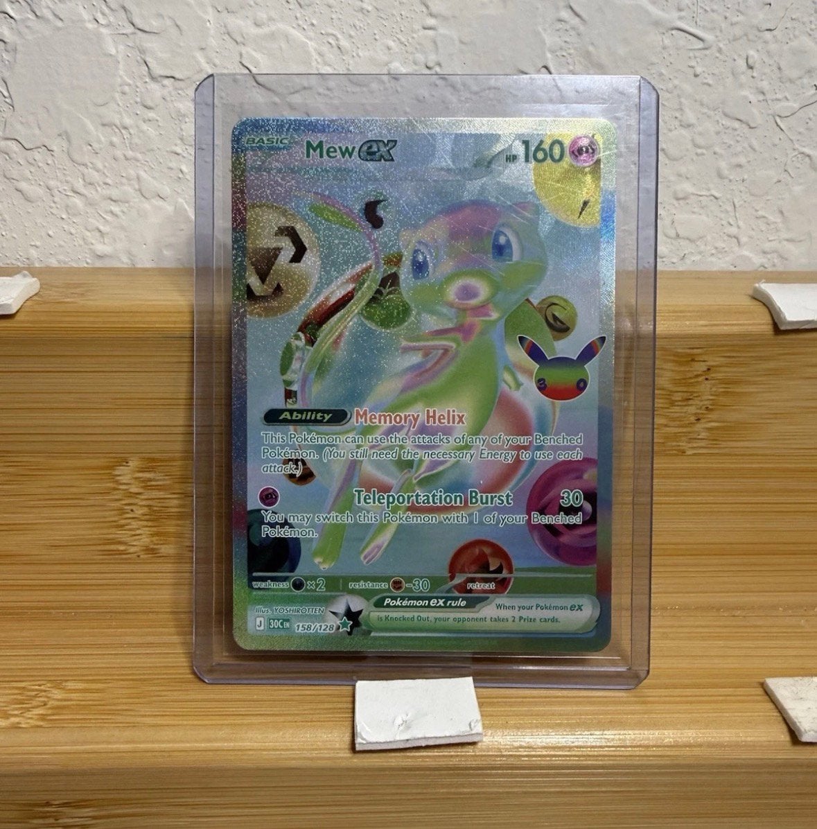 Pokemon Mew Future Rare 30th Anniversary, Ophalen of Verzenden, Zo goed als nieuw