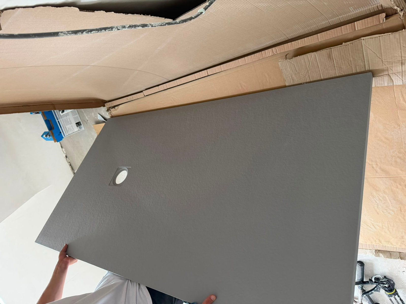 Arblu Trendy Cemento 100x180 douchebak (nieuw), Ophalen, Nieuw