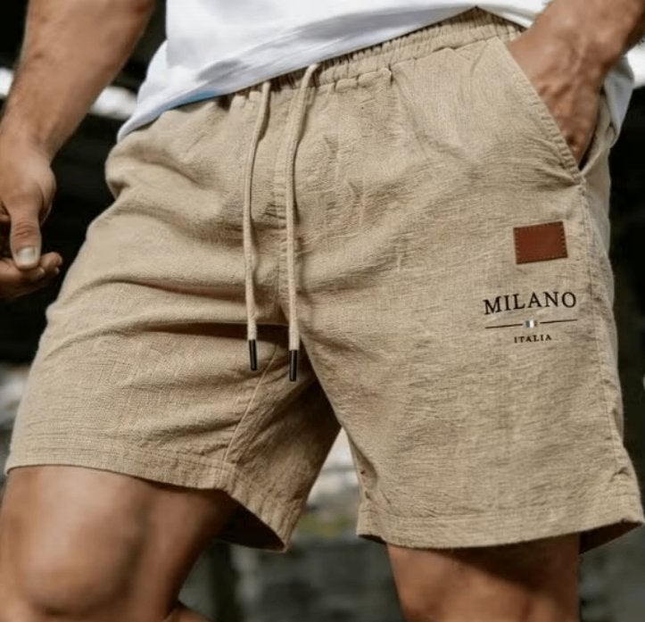 Milano trendy korte broek voor heren - Quick dry Bermuda, Ophalen of Verzenden, Nieuw, Maat 46 (S) of kleiner