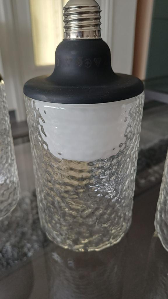 Ikea molnart led lamp, Ophalen of Verzenden, Glas