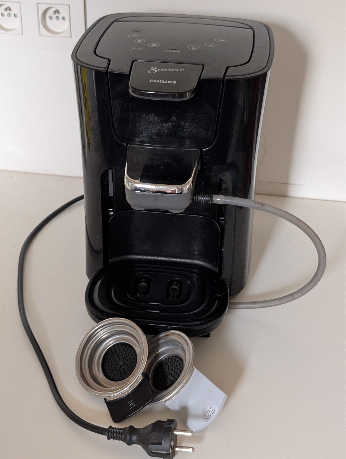 Philips Senseo Latte Duo koffiepadmachine, Ophalen, Koffiepads en cups, Gebruikt, Combi