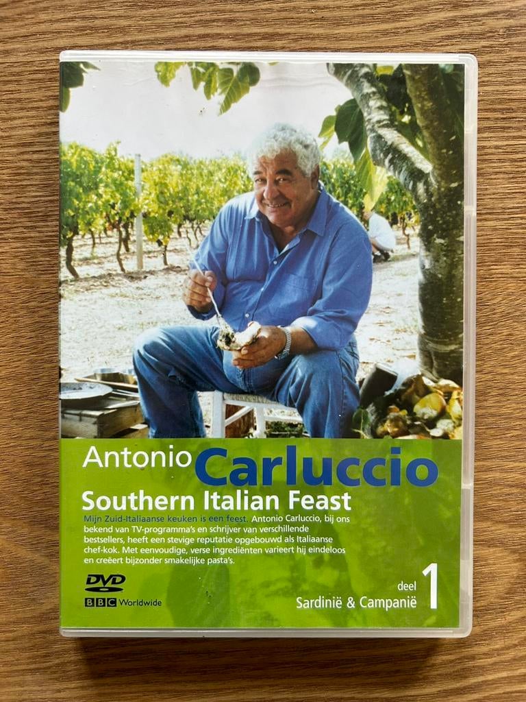 DVD Antonio Carluccio (deel1), Alle leeftijden, Ophalen of Verzenden, Zo goed als nieuw