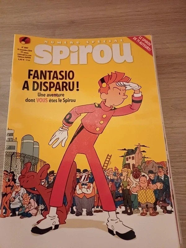 Set van 6 tijdschriften Journal de SPIROU (2013-2014)Special, Verzamelen, Tijdschriften, Kranten en Knipsels, Krant, 1980 tot heden