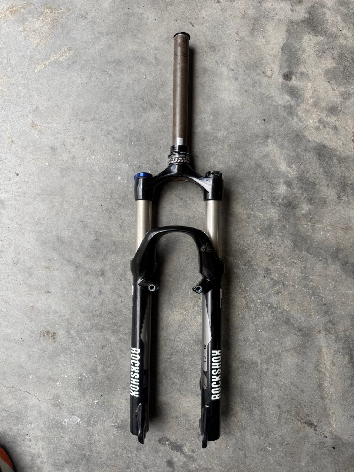 Rockshox XC30 geveerde voorvork, Fietsen en Brommers, Fietsonderdelen, Ophalen, Gebruikt, Staal, Voorvork