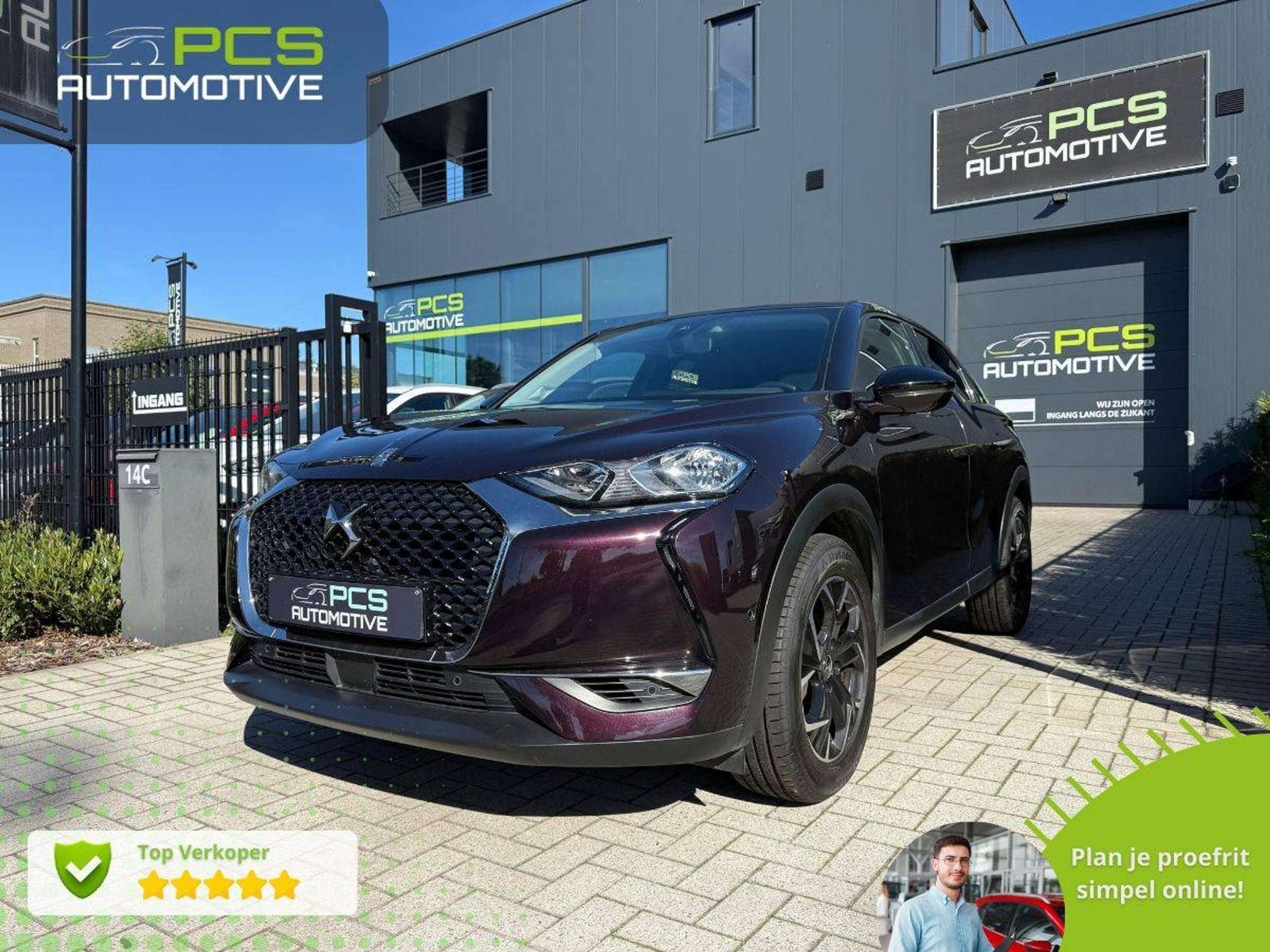 DS Automobiles DS 3 Crossback 1.2 Benzine / 1e Eigenaar / 97, Auto's, Gebruikt, Bedrijf, 3 cilinders, Lichtsensor