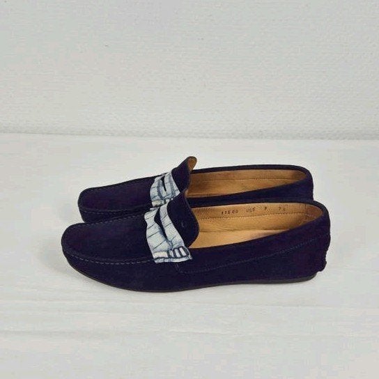 Santoni mocassins, Kleding | Heren, Schoenen, Loafers, Blauw, Ophalen of Verzenden, Santoni