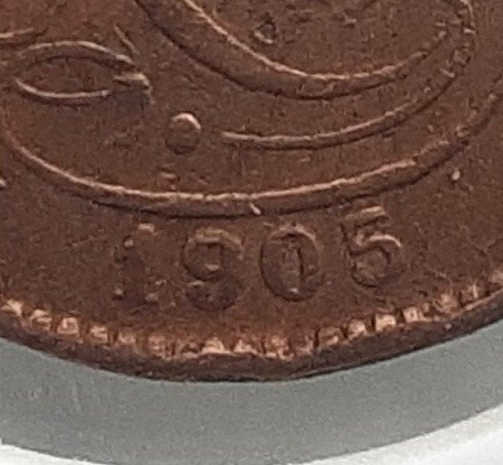 België - 2 cent – 1905 FR. (Ref 046), Ophalen of Verzenden, Metaal, Losse munt
