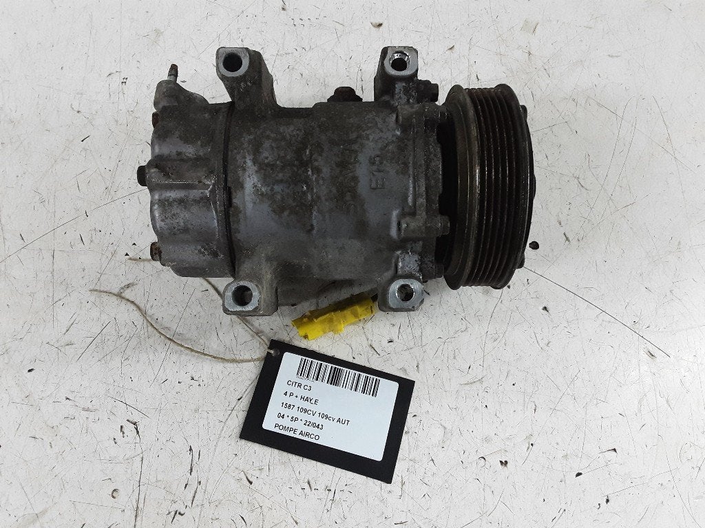 COMPRESSEUR CLIMATISATION C3 (FC / FL / FT) (9646273380), Citroën, Kontakt-citroen@citroen.com, Utilisé, Citroën Deutschland GmbH