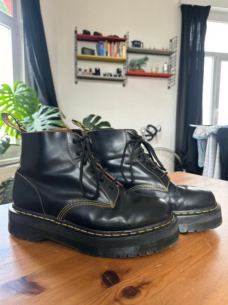 Dr martens 101 quad platform boots, Vêtements | Hommes, Chaussures, Bottes, Enlèvement, Porté, Noir