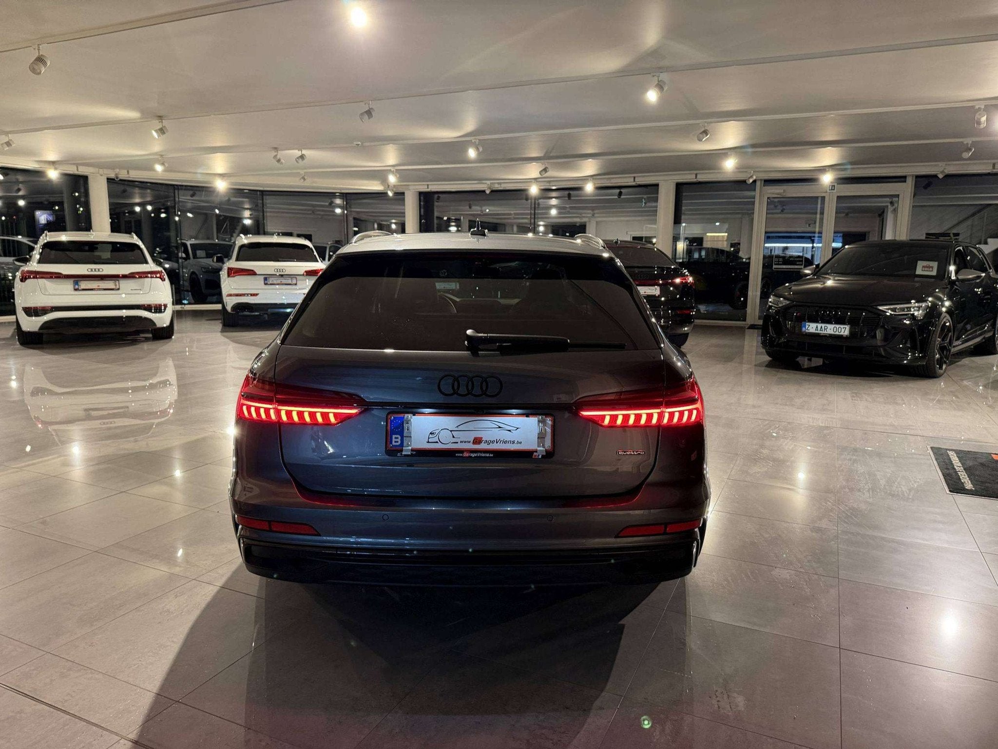 Audi A6 55TFSIe QUATTRO 367PK * 3x S-LINE * RS INTERIEUR * P, Autos, Cuir, Argent ou Gris, Achat, Autres carburants