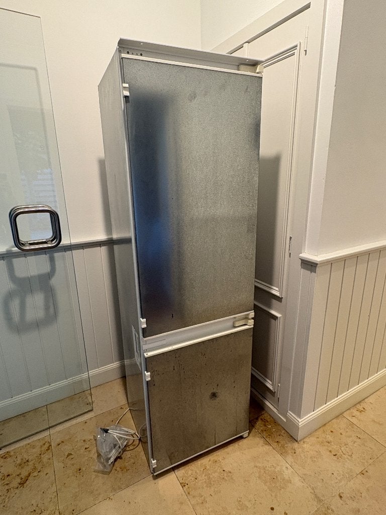 Inbouwkoelkast met diepvries Siemens, Ophalen, 150 tot 200 liter, Gebruikt, Met aparte vriezer