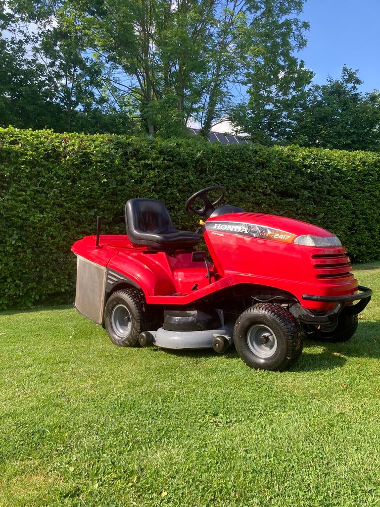 Honda zitmaaier, Tuin en Terras, Ophalen, Gebruikt, Opvangbak, 90 tot 120 cm