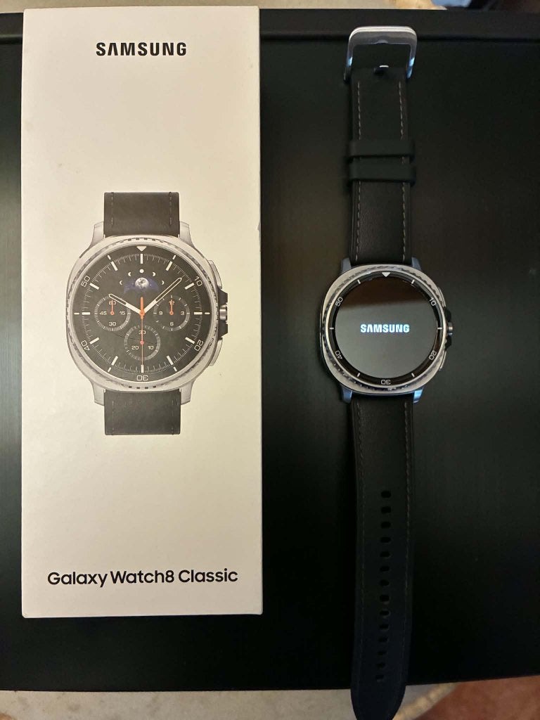 Samsung Galaxy Watch8 Classic 46mm BT, Bijoux, Sacs & Beauté, Montres connectées, Étanche, Enlèvement ou Envoi, Comme neuf, Samsung