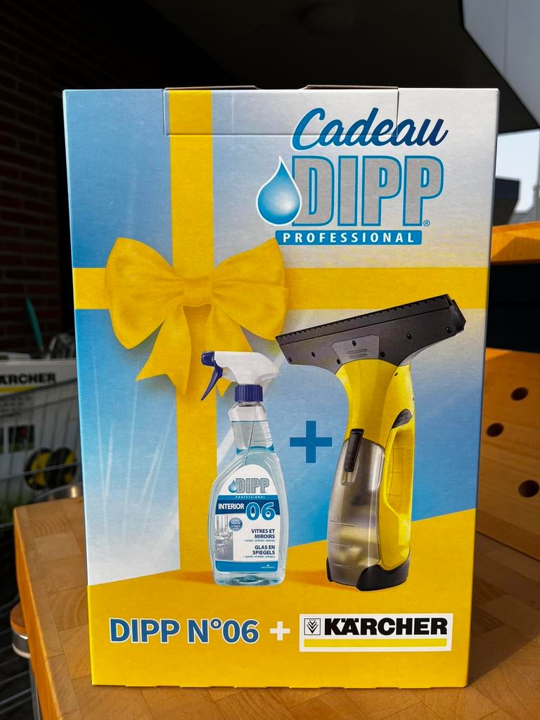 Kärcher Window Vac + Dipp N06 Professionele Glasreiniger, Huis en Inrichting, Schoonmaakartikelen, Raamwisser of Trekker, Ophalen of Verzenden