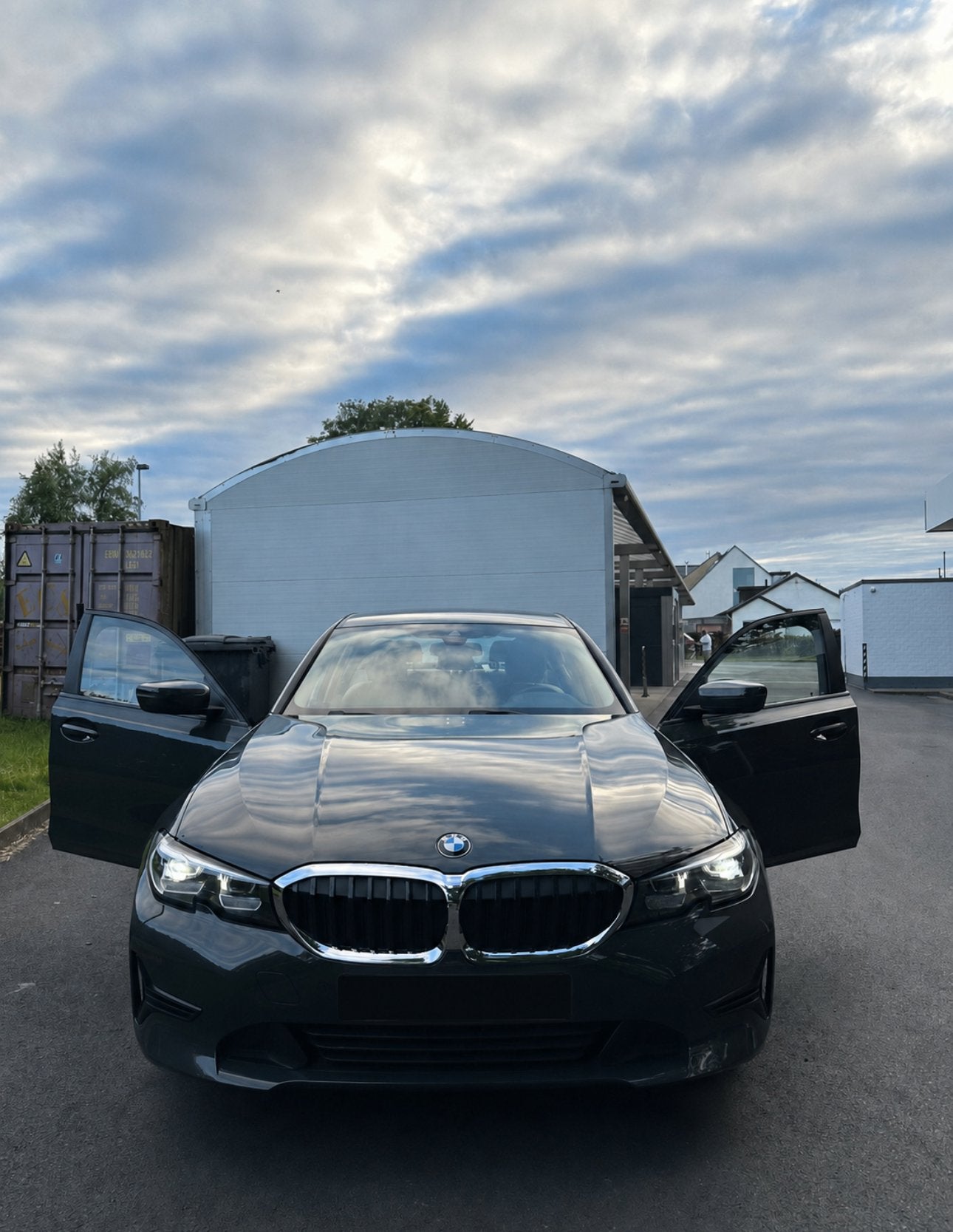 Bmw 318D, Automaat, Achterwielaandrijving, Bruin, Leder