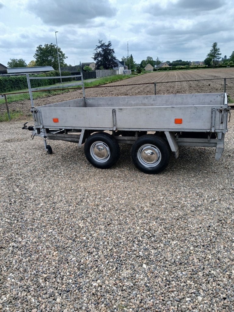Packo dubbelas aanhangwagen 2 ton, Auto diversen, Aanhangers en Bagagewagens, Ophalen of Verzenden, Gebruikt