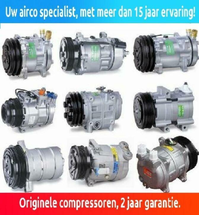 Aircopomp, airco compressor Mercedes clase modellen+arbeid, Ophalen, Nieuw, Fiat