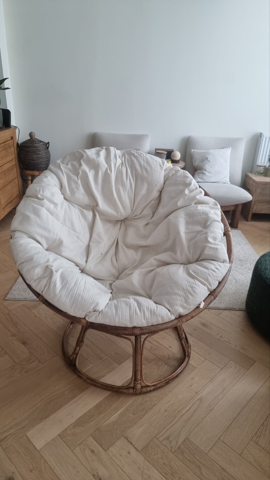 Fauteuil, Maison & Meubles, Enlèvement, Utilisé, Bois, Cosy