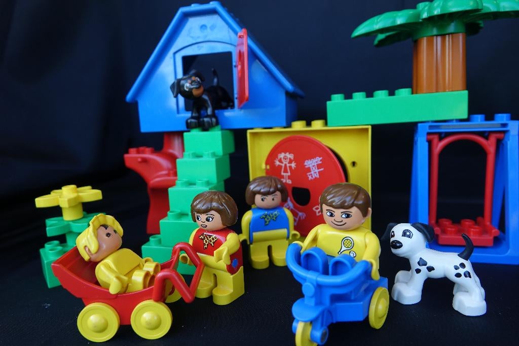 Lego Duplo speeltuin naar het voorbeeld van set 3093, Kinderen en Baby's, Speelgoed | Duplo en Lego, Gebruikt, Ophalen of Verzenden