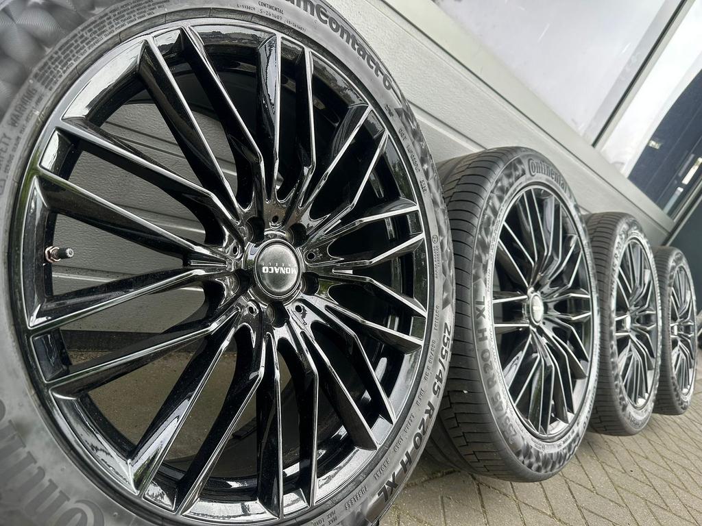 set 20 inch zwarte Ford Mustang Mach-E velgen zomerbanden, Auto-onderdelen, Banden en Velgen, -, -, Banden en Velgen, Ophalen of Verzenden