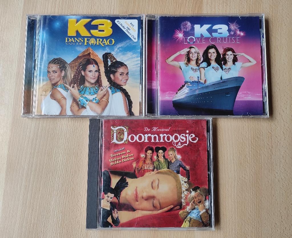 drie cd's van K3, CD & DVD, CD | Enfants & Jeunesse, Enlèvement ou Envoi, Utilisé