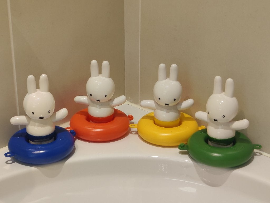 Jouets de bain Miffy, Enfants & Bébés, Enlèvement ou Envoi, Comme neuf, Set de jouets, Autres marques