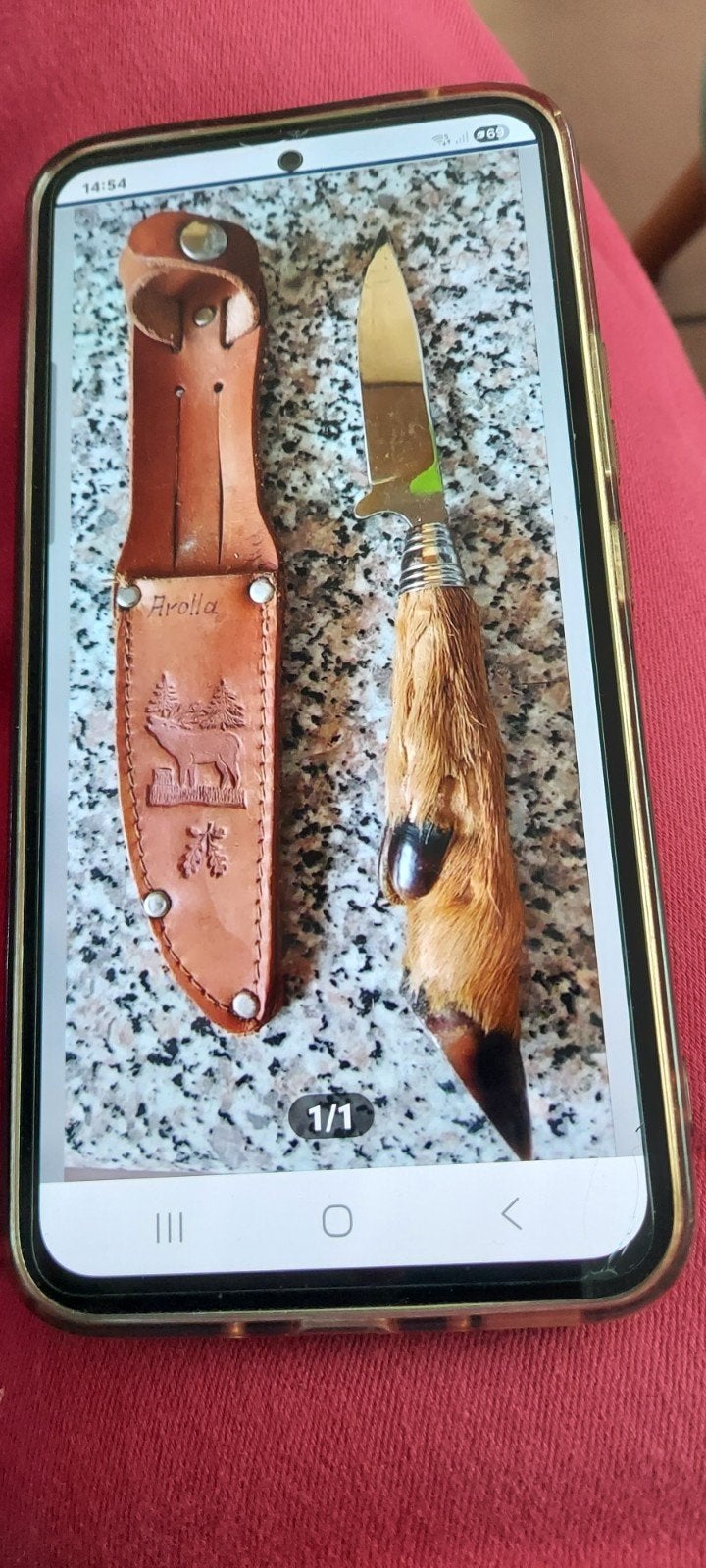 couteau poignée biche, Enlèvement ou Envoi