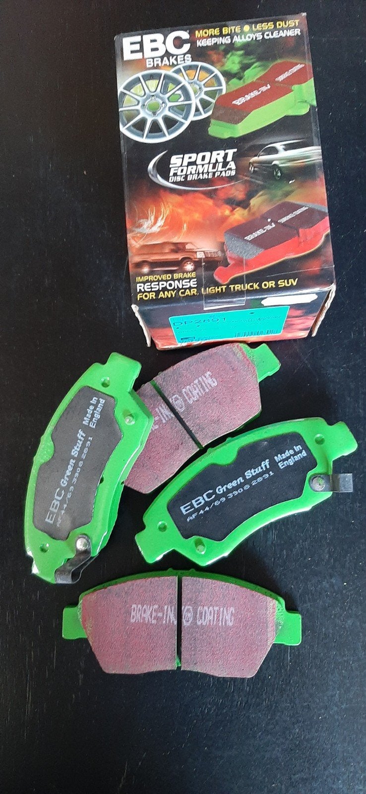 Plaquettes de frein Ebc Greenstuff Honda Civic, Enlèvement ou Envoi, Neuf, Honda