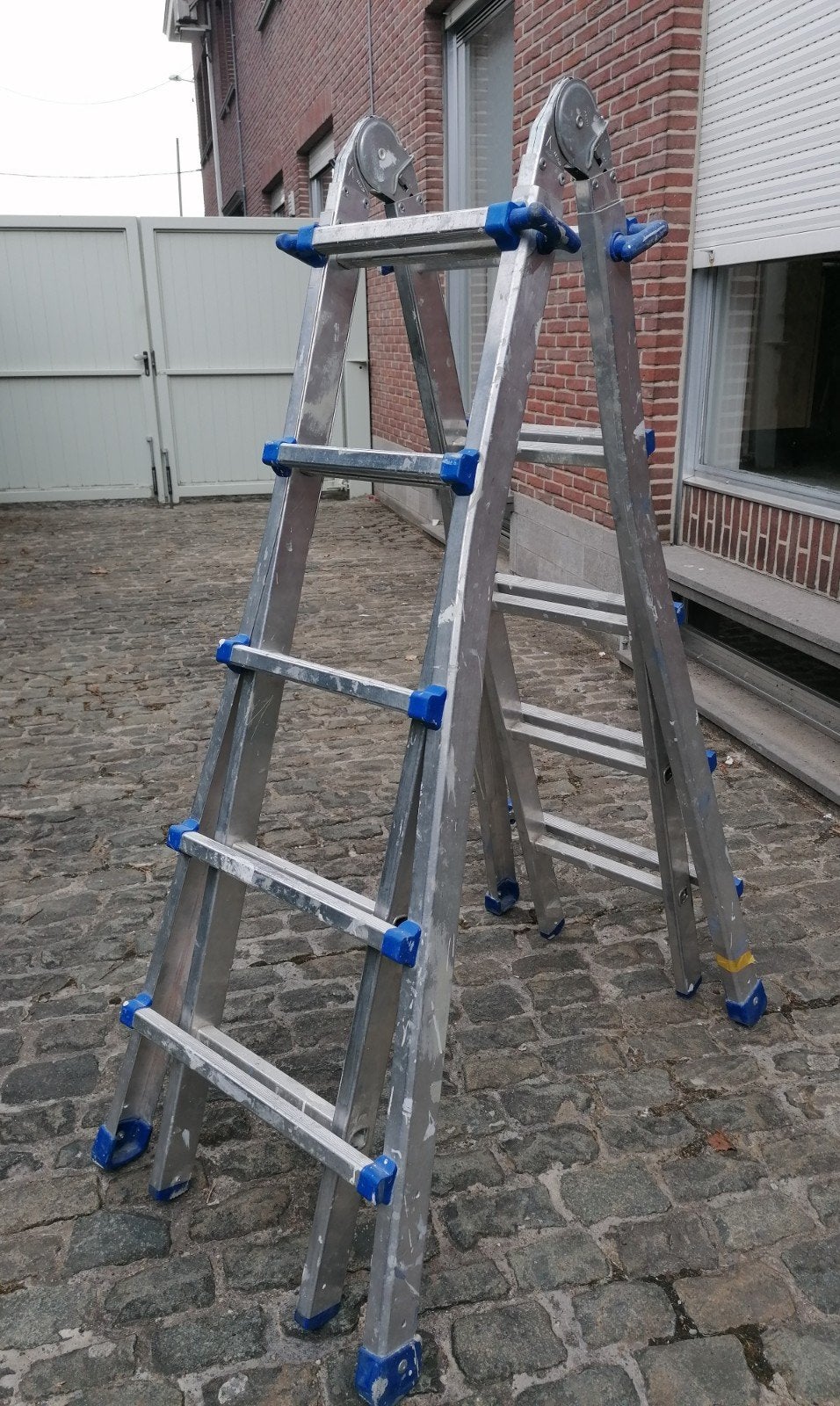 Universele ladder Merk Galico, Ophalen, Gebruikt, Ladder, Opvouwbaar of Inschuifbaar