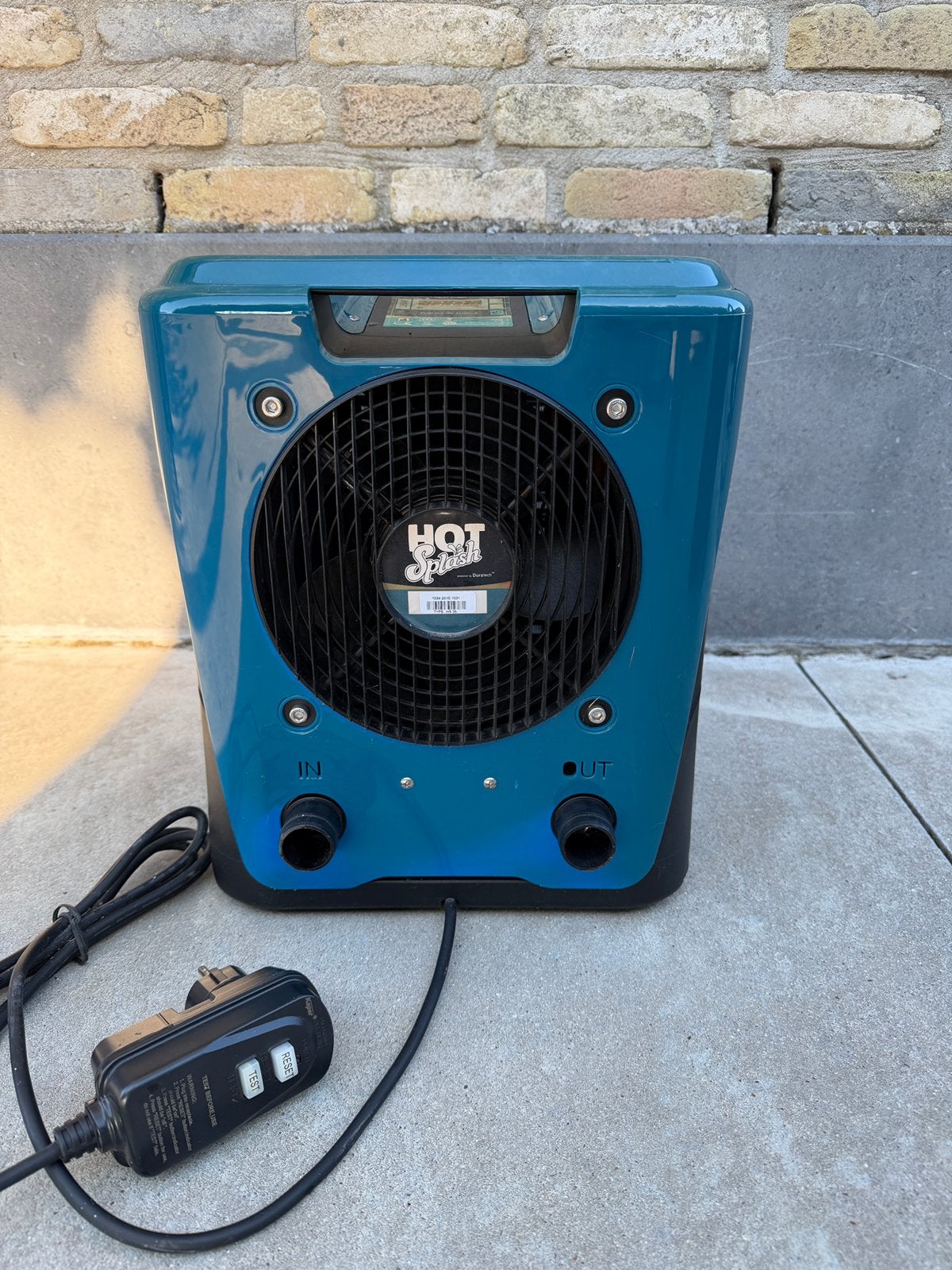 Warmtepomp 3,35 kw, Tuin en Terras, Ophalen, Zo goed als nieuw