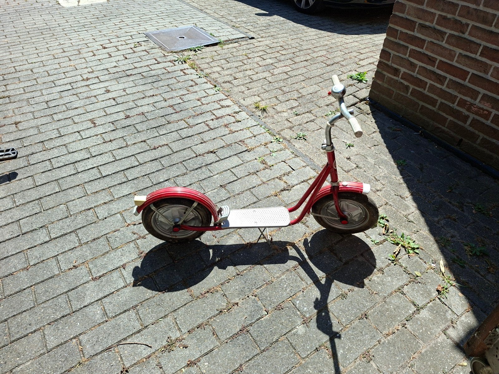 Trottinette ancienne, Enlèvement