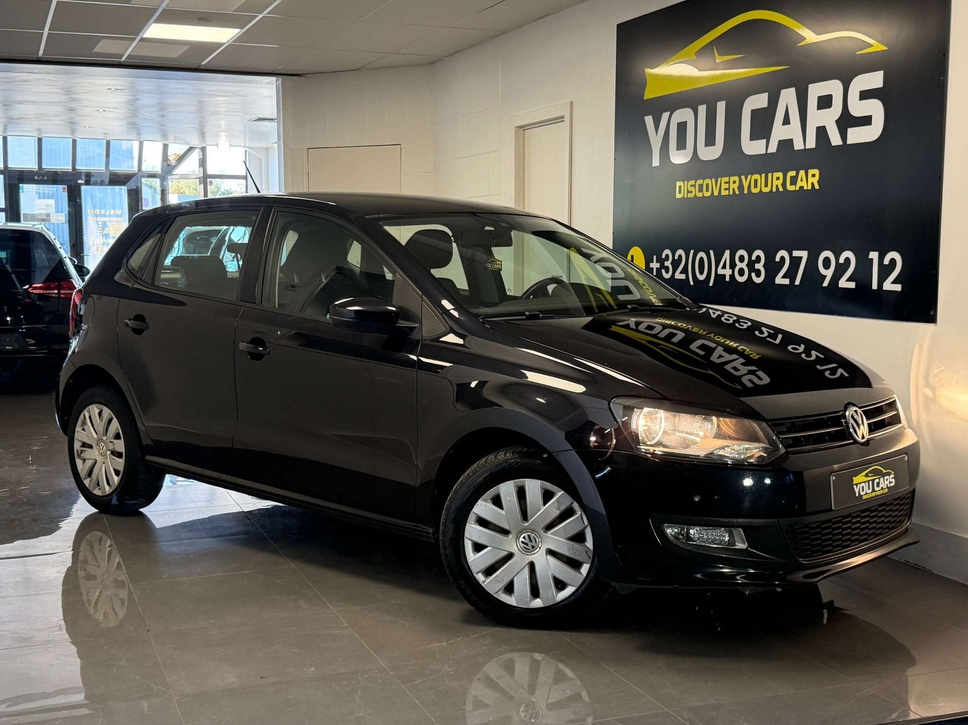 Volkswagen Polo 1.2i Black Edition 1 Jaar Garantie, Euro 5, Achat, Entreprise, 69 ch