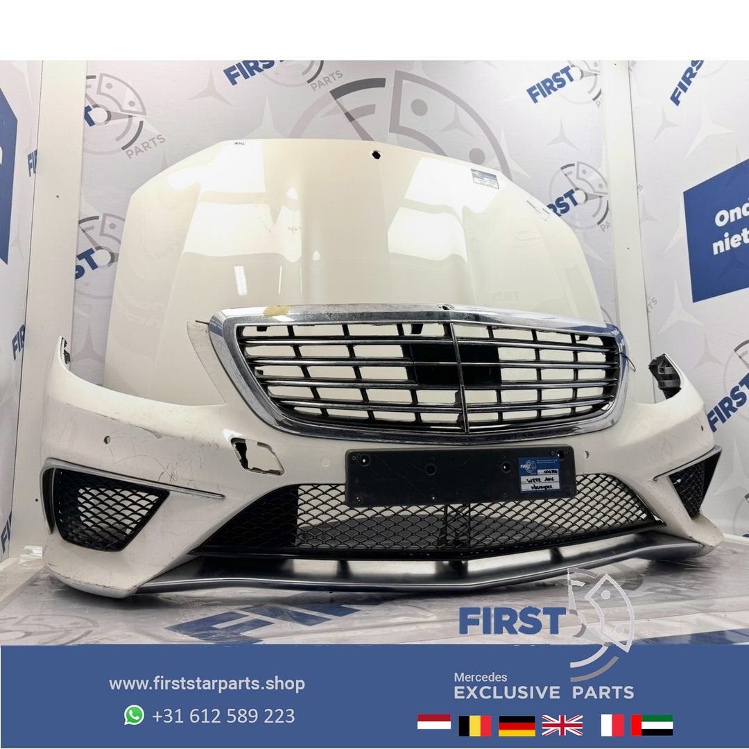 W222 S500 AMG VOORKOP ORIGINEEL Mercedes S Klasse FACELIFT W, Gebruikt, -, Voor, Ophalen of Verzenden