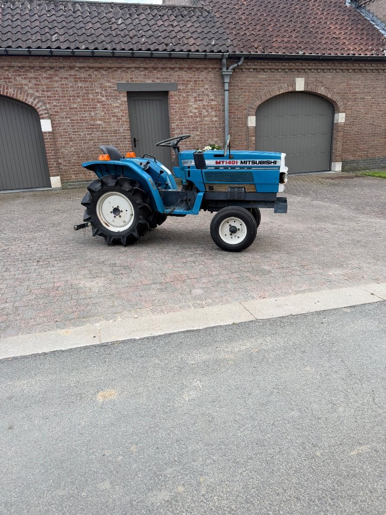 prachtige Mitsubishi mt1401 17pk 3cil zeer korte draaicirkel, Enlèvement ou Envoi, Jusqu'à 80 ch, Autres marques, Jusqu'à 2500