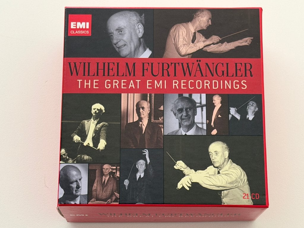 Wilhelm Furtwängler – The Great EMI Recordings (21-CD Box), Enlèvement ou Envoi, Utilisé, Beethoven