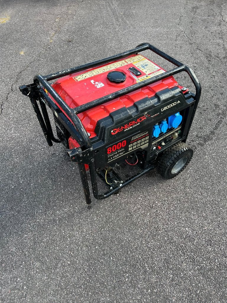 Groupe électrogène 8Kva, Enlèvement, Utilisé, Essence