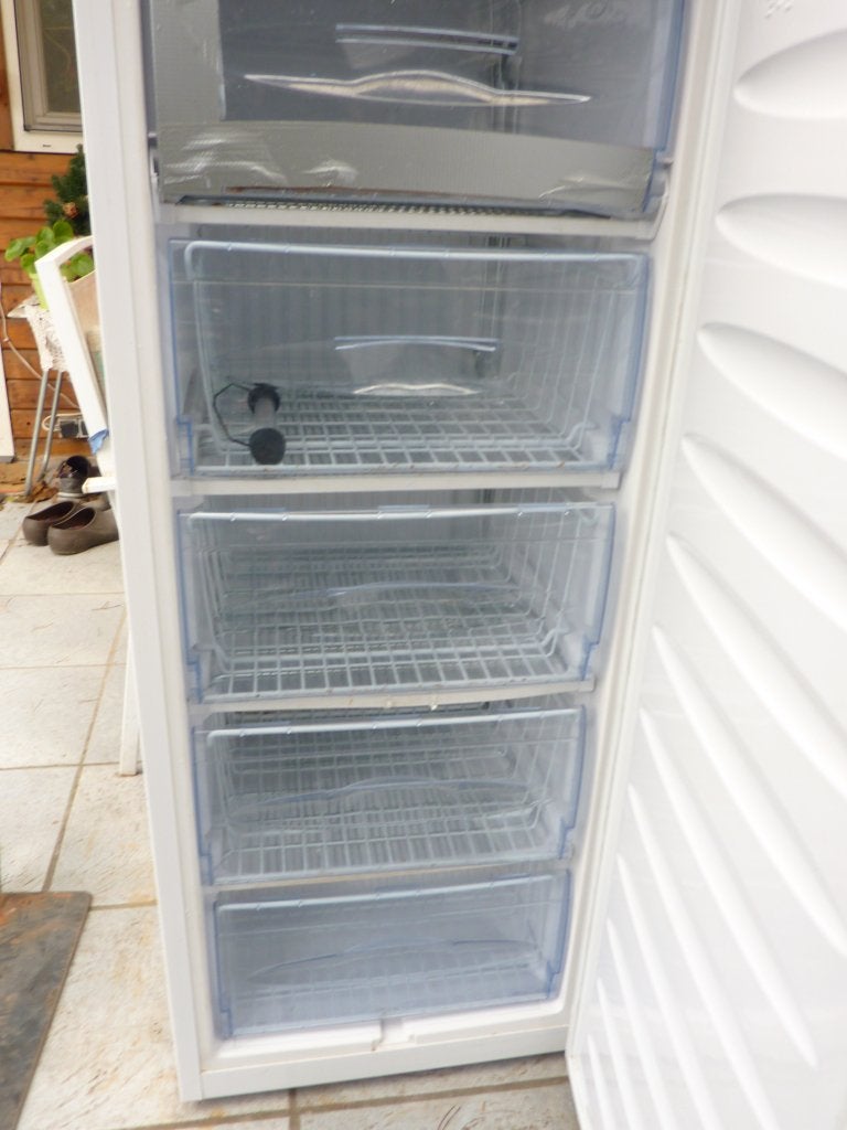 Diepvries Beko met vier lades en één vak met valklep4, Gebruikt, Minder dan 60 cm, 140 tot 160 cm, Vrijstaand