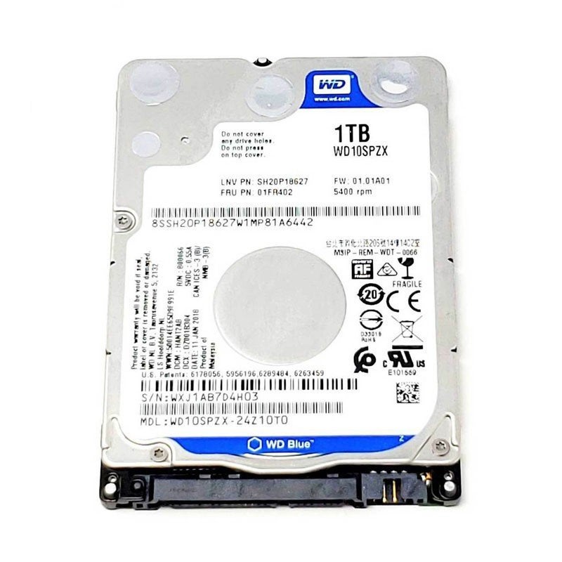 Disque Dur Interne WD 1To 2.5", Informatique & Logiciels, Enlèvement ou Envoi, Interne, USB