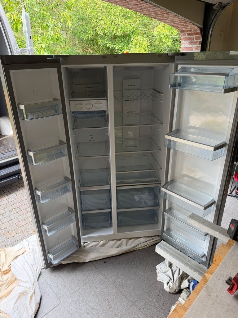 IJskast  Bosch, Elektronische apparatuur, Ophalen, 150 tot 200 liter, Gebruikt, Met aparte vriezer