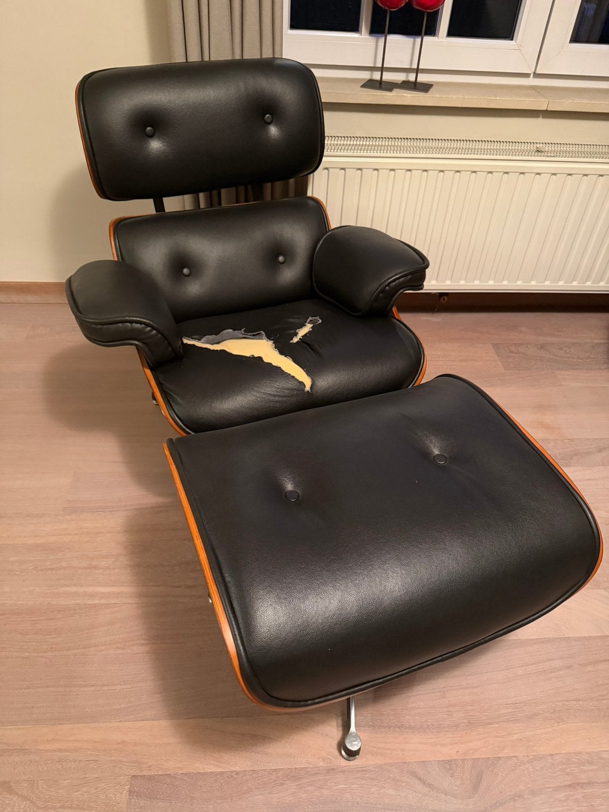 Longchair stoel, Enlèvement, Utilisé