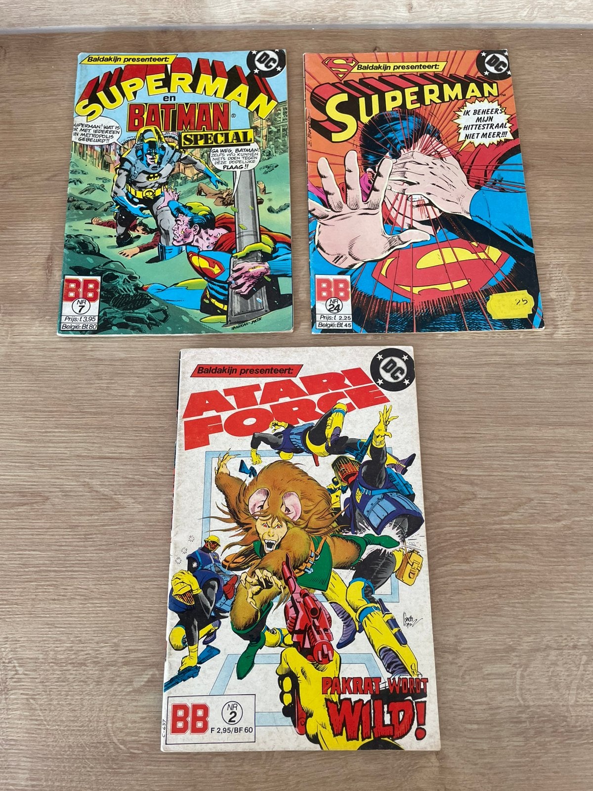 Lot van 3 Comics (Superman/Batman & Atari Force) - Baldakijn, Boeken, Meerdere comics, Ophalen of Verzenden, Gelezen, Europa