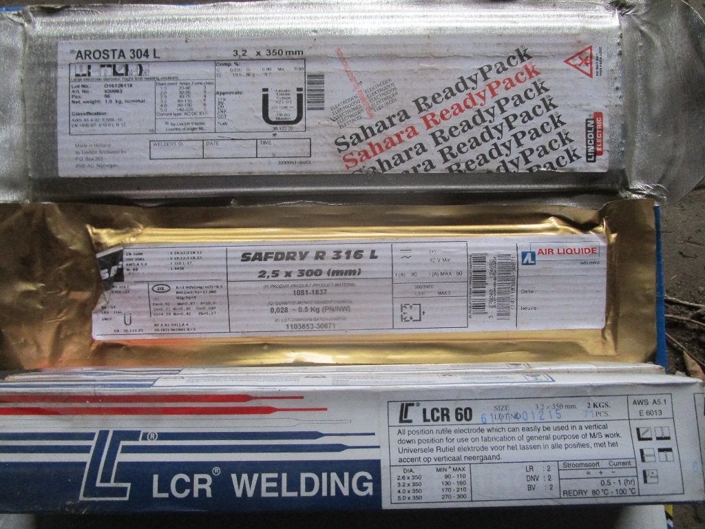las bagetten, Doe-het-zelf en Bouw, Gereedschap | Lasapparaten, Ophalen, Nieuw, Minder dan 150 ampère, Elektroden