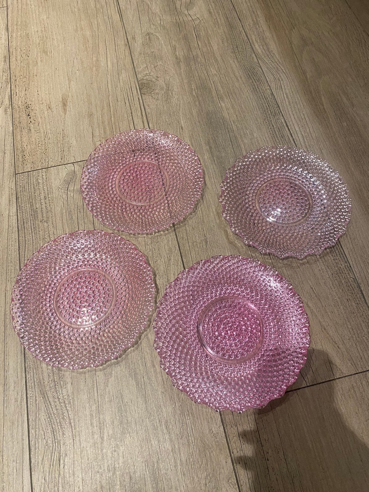 NIEUW! 6 Mooie glazen borden: PER STUK €1, Enlèvement