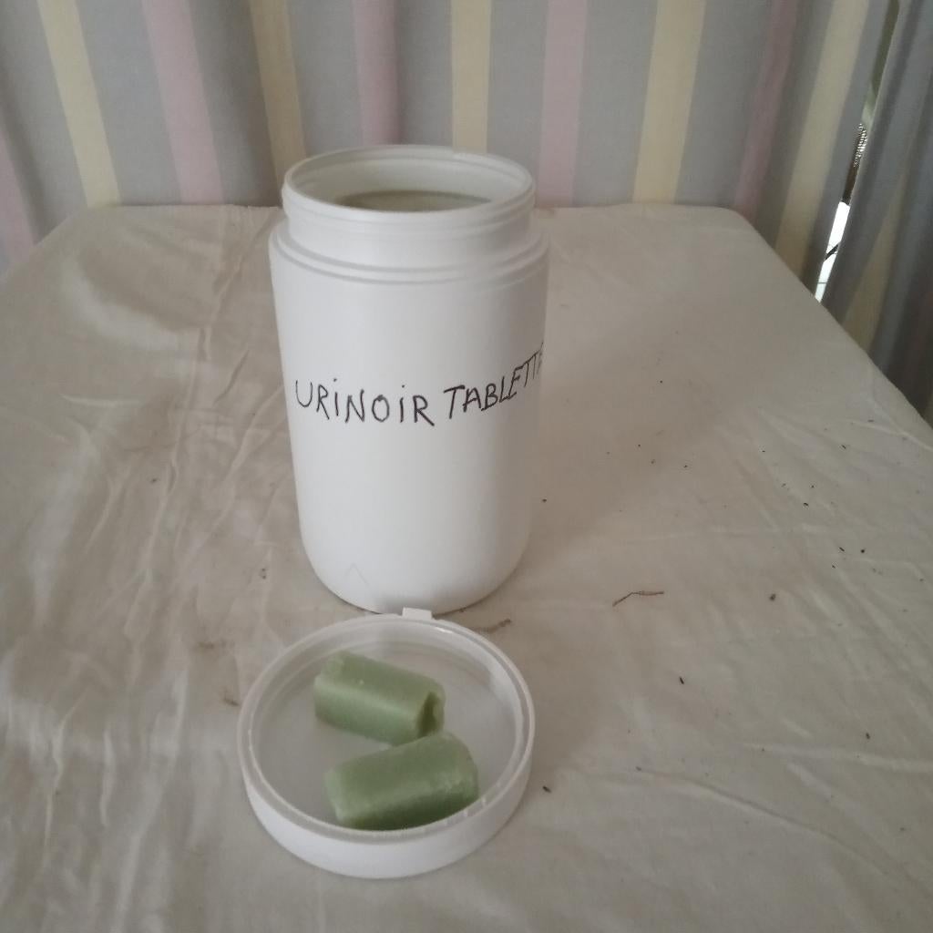 Urinoirtabletten, Ophalen, Overige typen