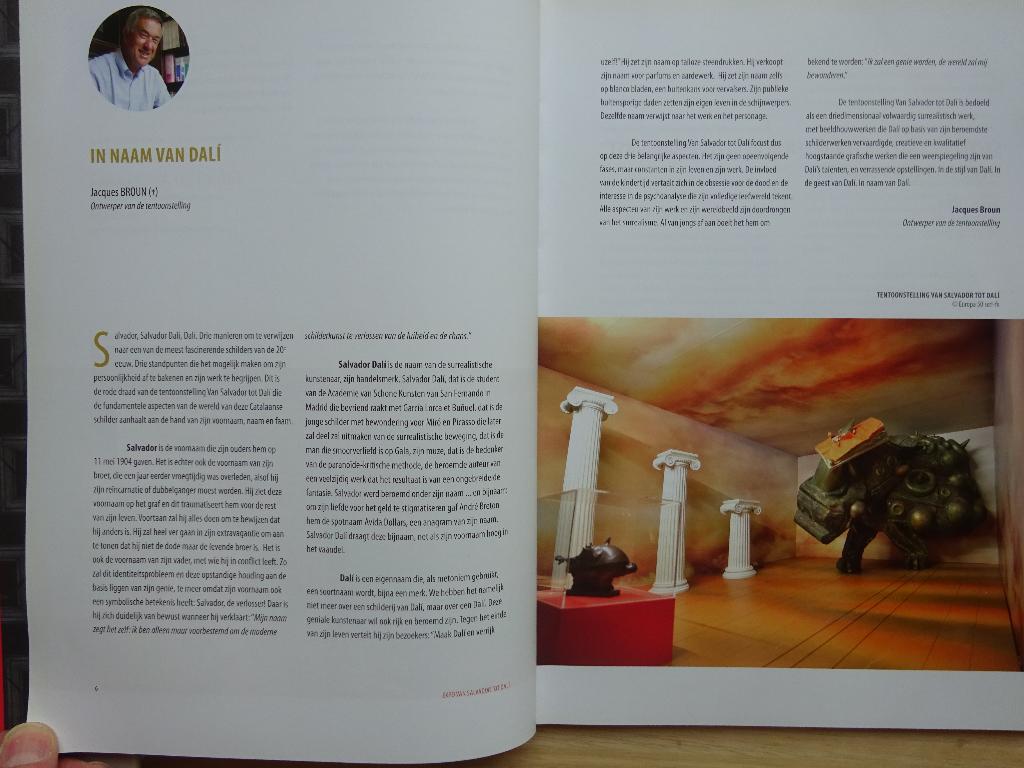 van Salvador tot Dali, 2016, Europa 50 cvbz-50  - Luik, Enlèvement, Comme neuf, Peinture et dessin