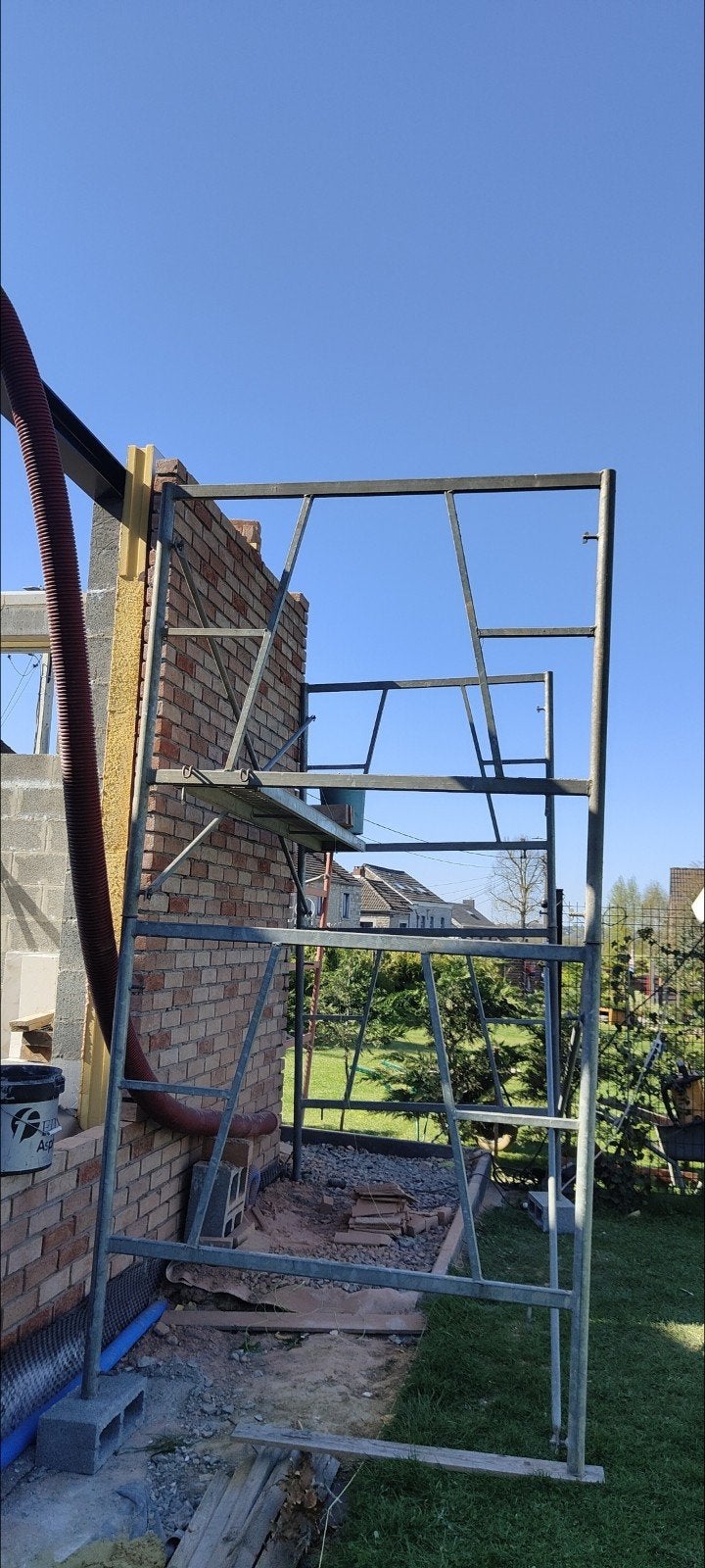 échafaudage 6 éléments si tu 4 croisillon, Bricolage & Construction, Enlèvement