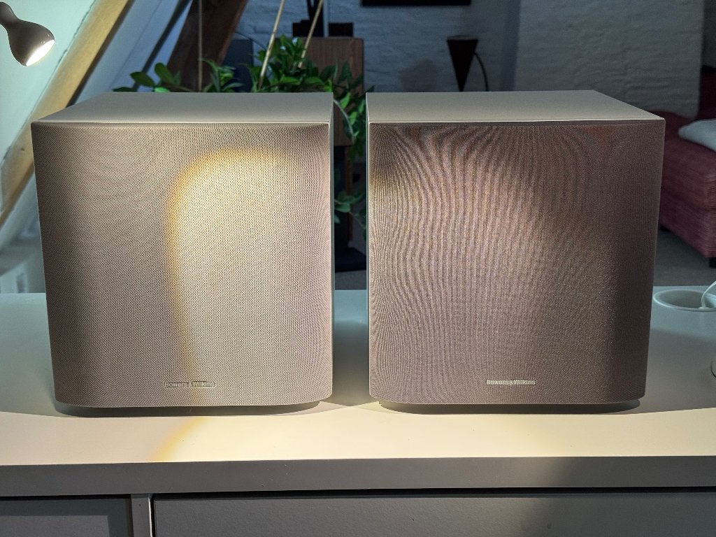 B&W ASW608 subwoofers (2 stuks), Ophalen, Gebruikt, Subwoofer, Bowers & Wilkins (B&W)